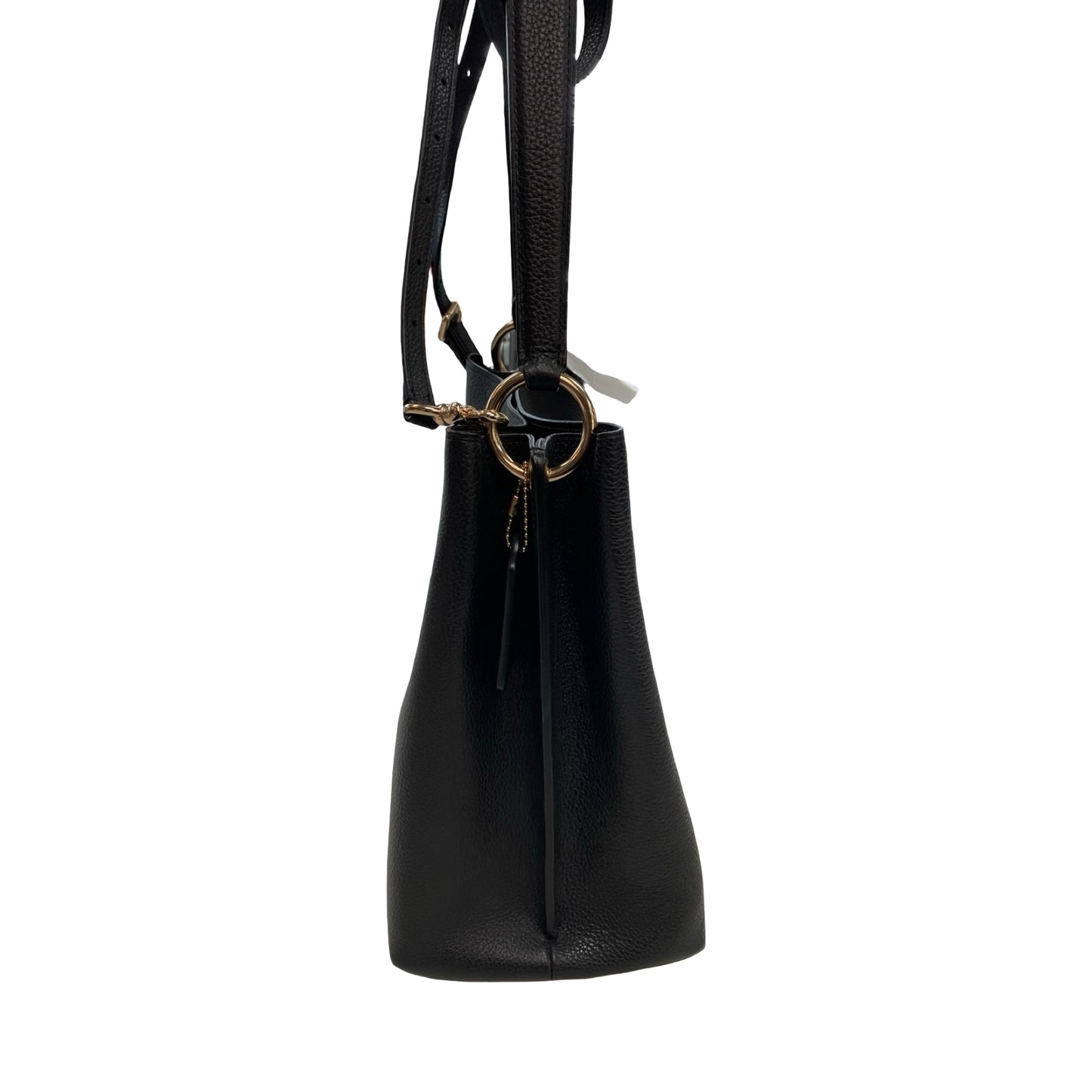 Handbag Designer By Coach In Black, Size:Large