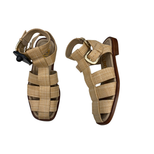 Sandals Flats By Sam Edelman In Tan, Size:7