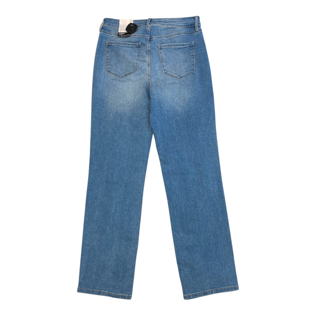 Jeans Straight By Nine West In Blue, Size:12