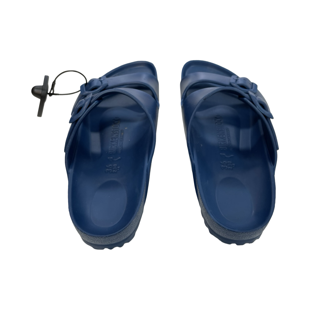 Sandals Designer By Birkenstock In Blue, Size:6