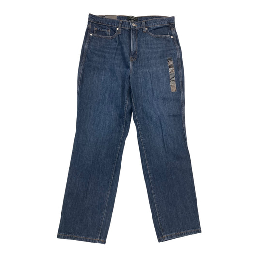 JEANS STRAIGHT by BANANA REPUBLIC In BLUE DENIM, Size: 14