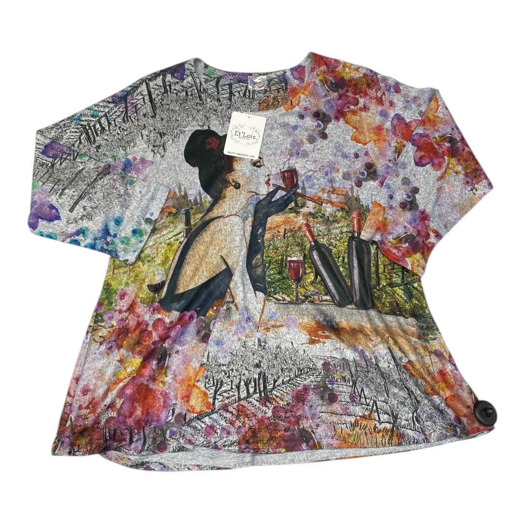 Top 3/4 Sleeve By Cmc In Multi, Size:M