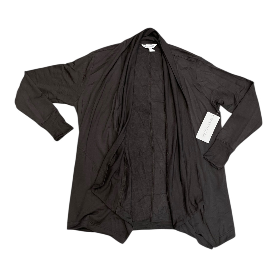 Athletic Jacket By Athleta In Grey, Size:M