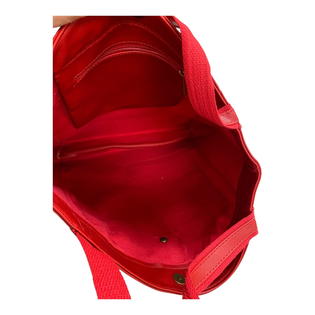 Handbag By Clothes Mentor In Red, Size:Large