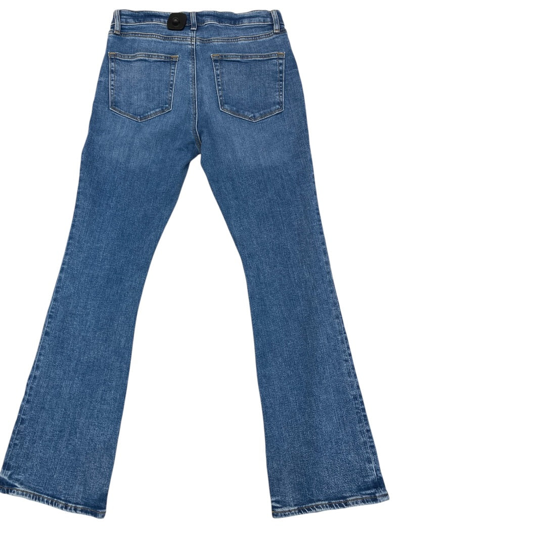 Jeans Flared By Cmc In Blue Denim, Size:6