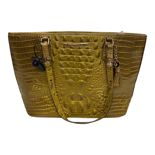 Handbag Designer By Brahmin In Green, Size:Medium