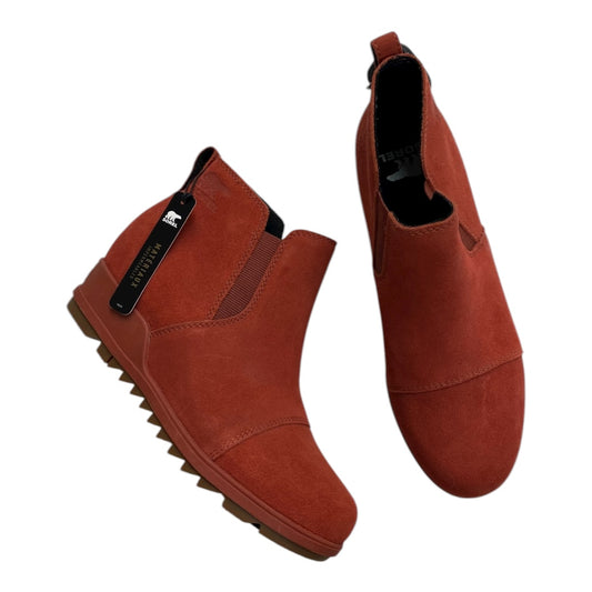 Boots Designer By Sorel In Red, Size:7.5