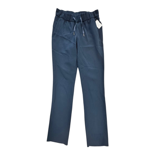 Athletic Pants By Lululemon In Navy, Size:4