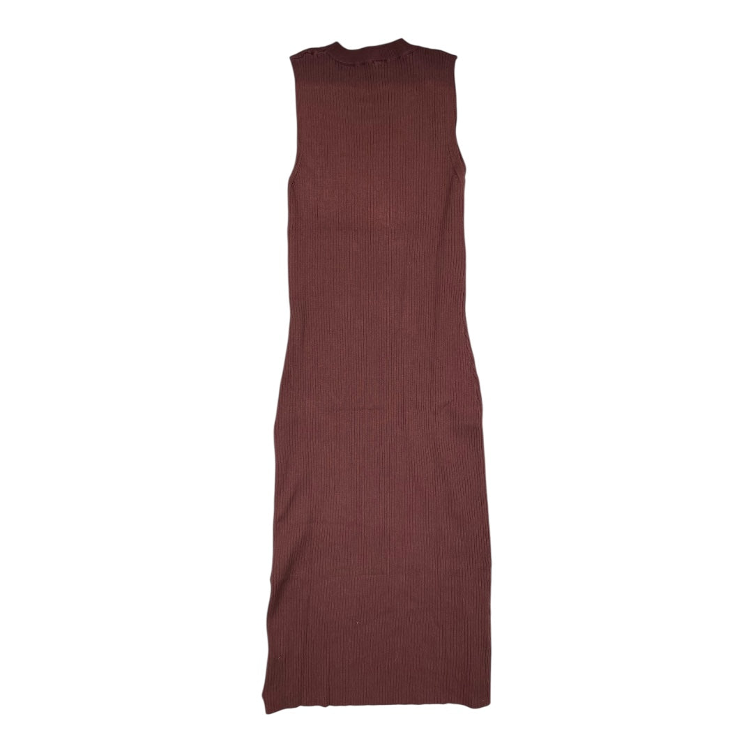 Dress Casual Maxi By Wishlist In Brown, Size:S