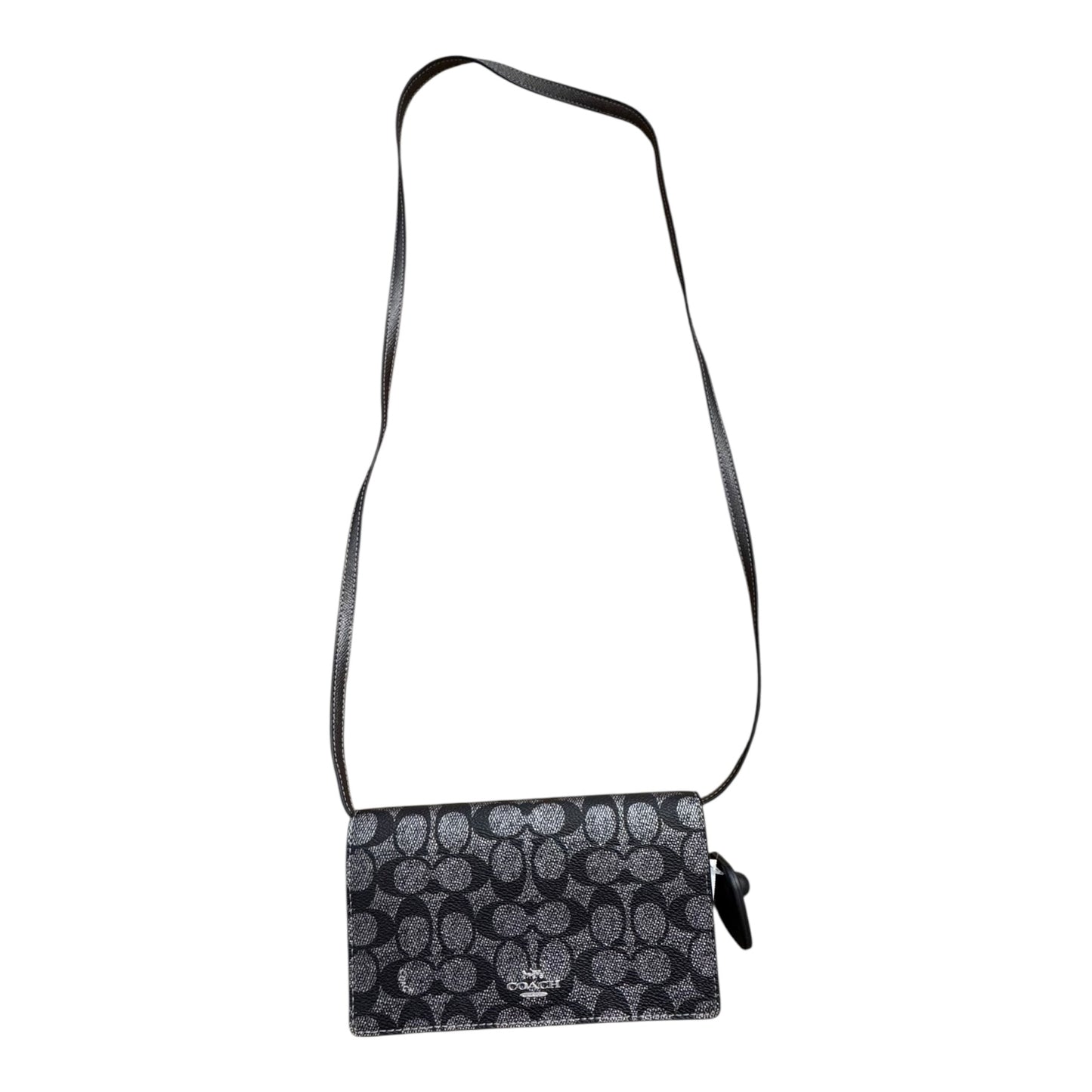 Handbag Designer By Coach In Grey, Size:Small