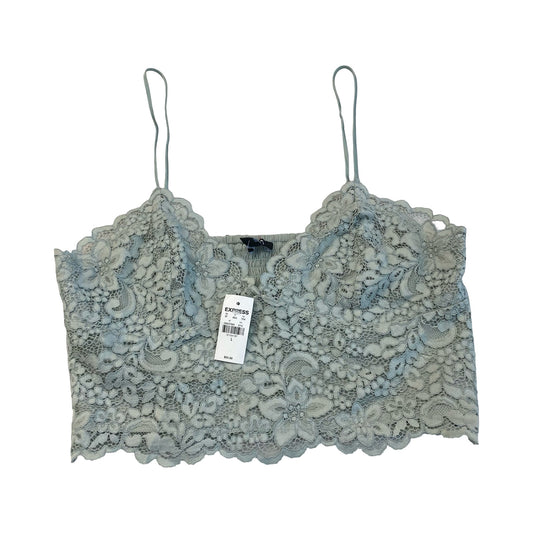 Bralette By Express In Green, Size:L