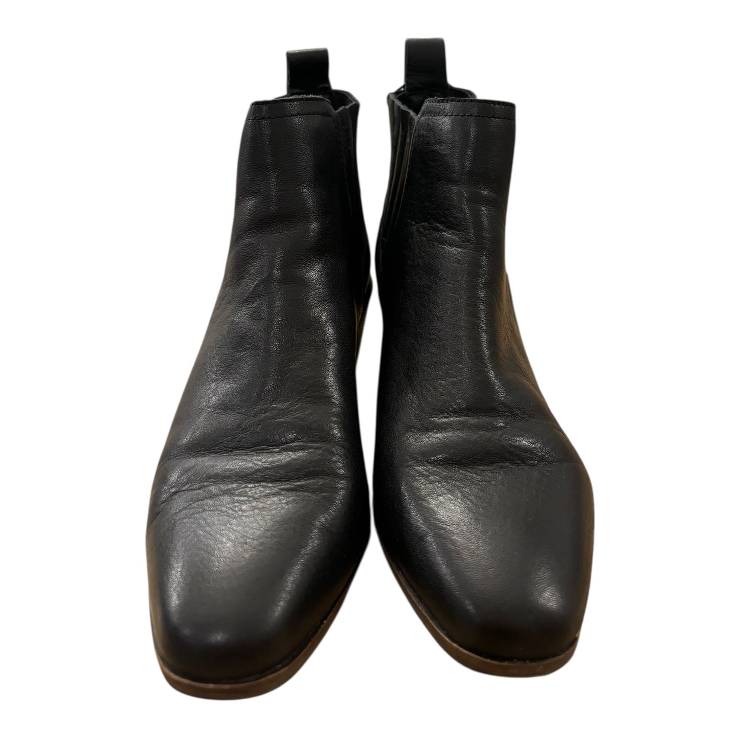 Boots Ankle Heels By Lucky Brand In Black, Size:7.5