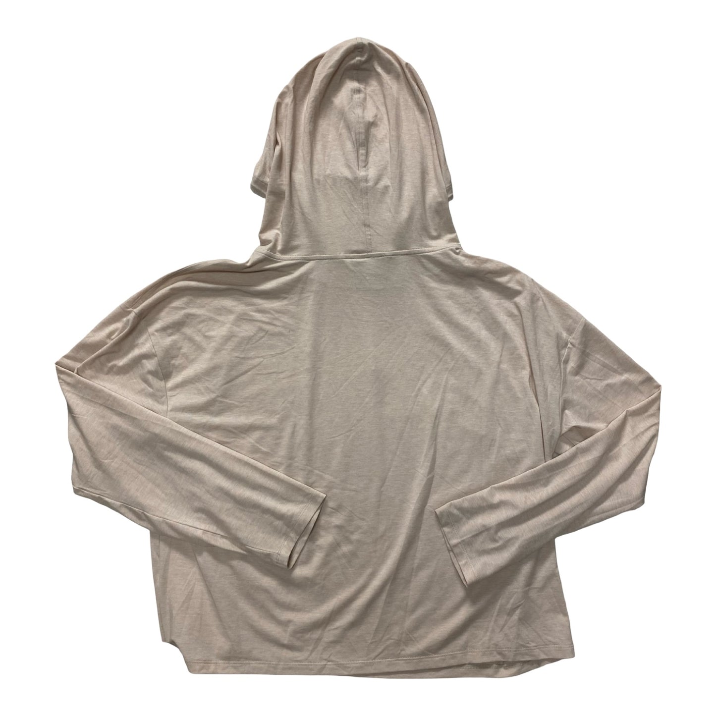 Athletic Sweatshirt Hoodie By Patagonia In Tan, Size:Xl