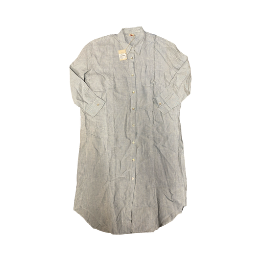 Dress Casual Maxi By Faherty In Striped Pattern, Size:Xl