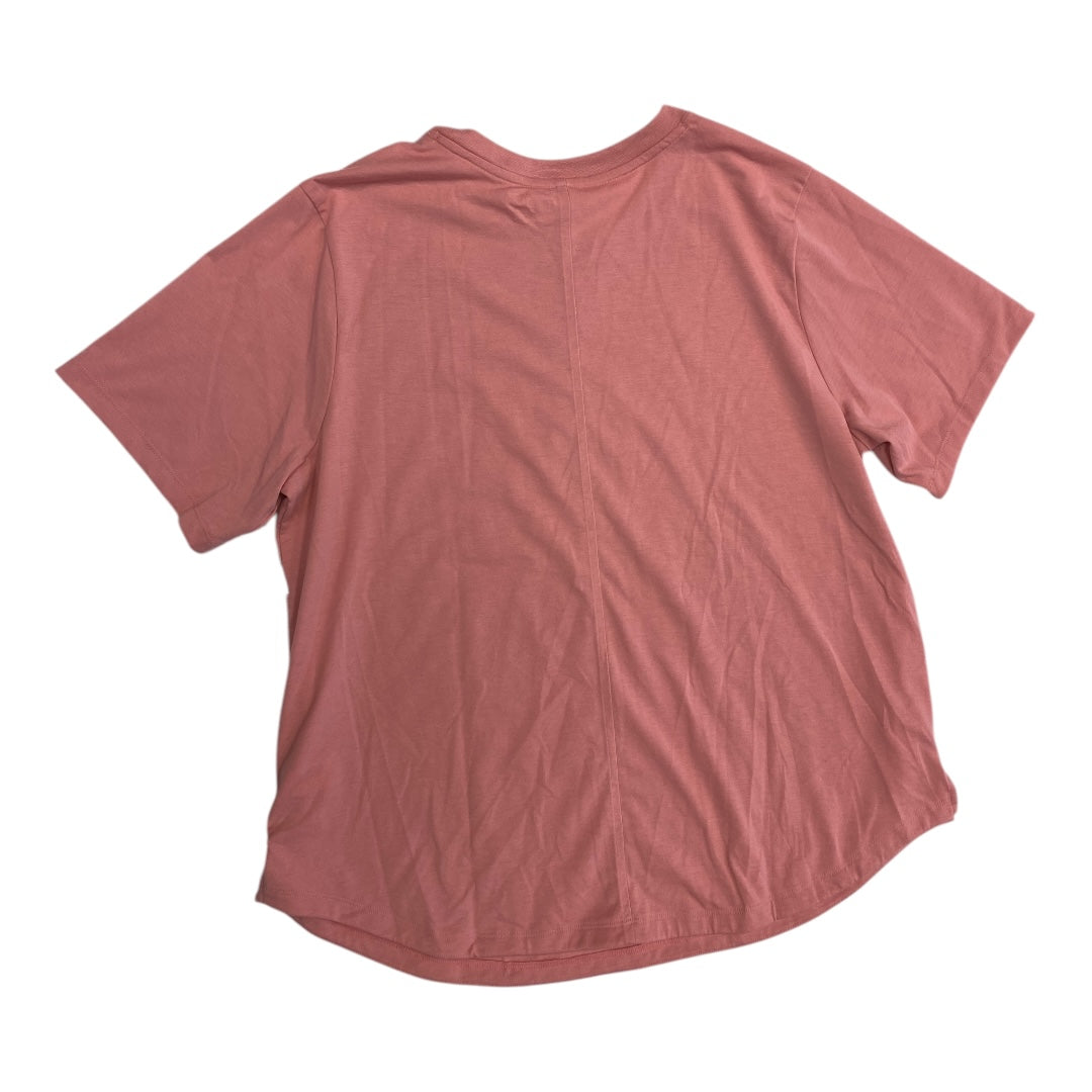 Top Ss Basic By Duluth Trading In Pink, Size:L