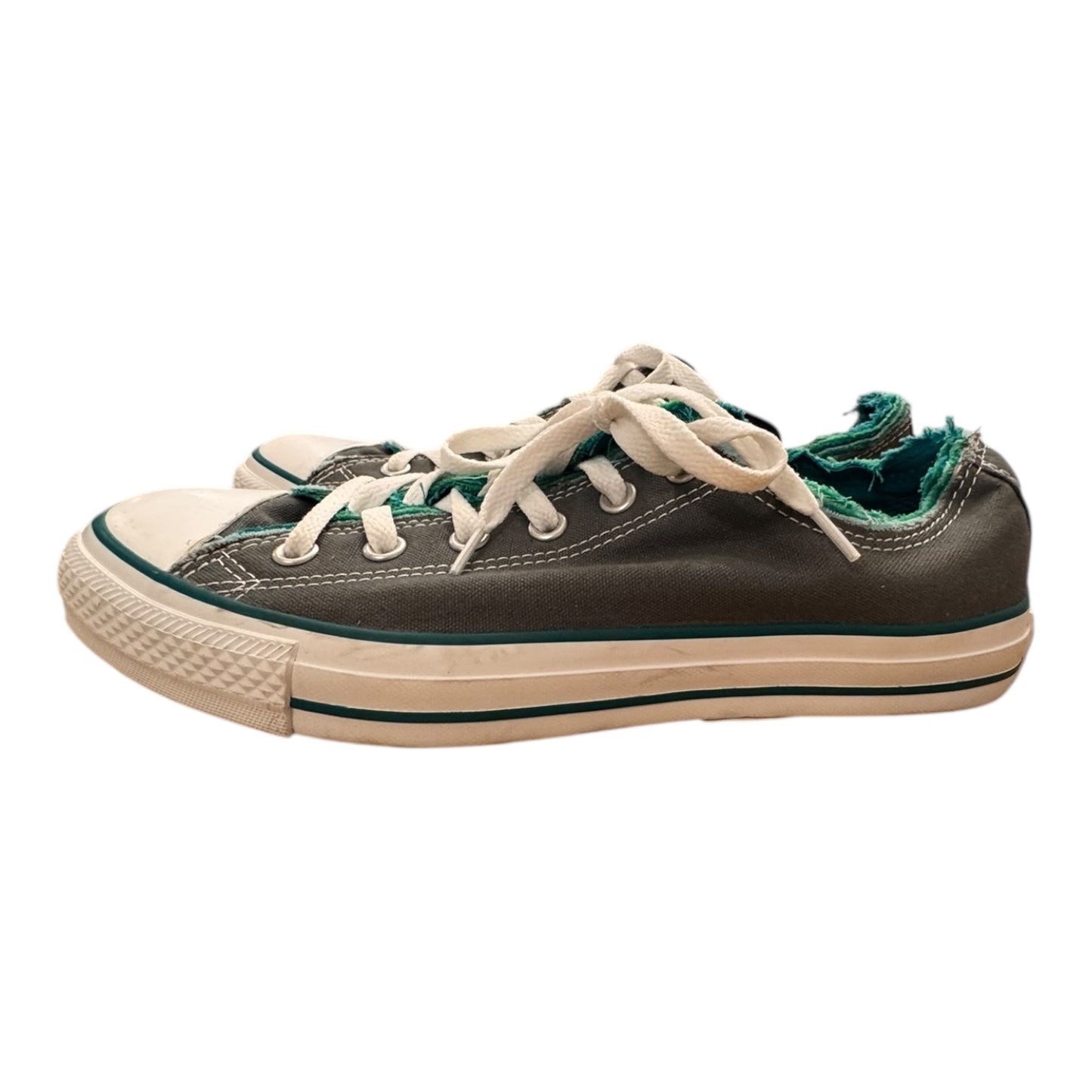 Shoes Athletic By Converse In Green & Grey, Size:10