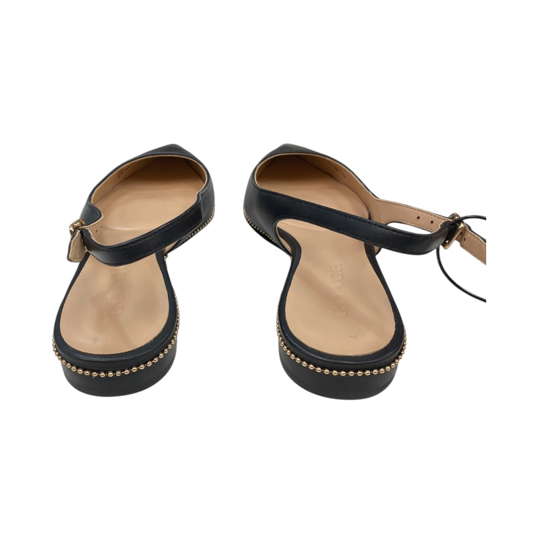 Shoes Designer By Coach In Black, Size:8.5