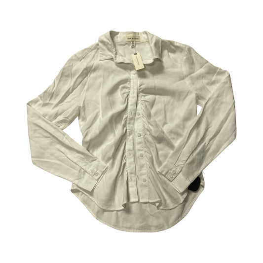 Top Ls By Cloth & Stone In White, Size:Xs
