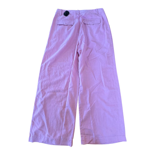 Pants Linen By Gap In Pink, Size:14