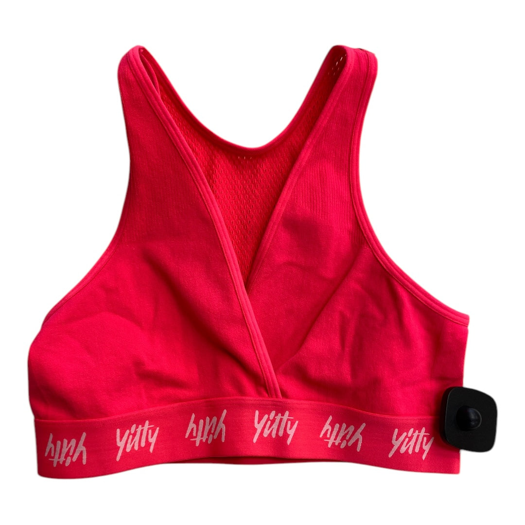 Athletic Bra By YITTY In Pink, Size:S