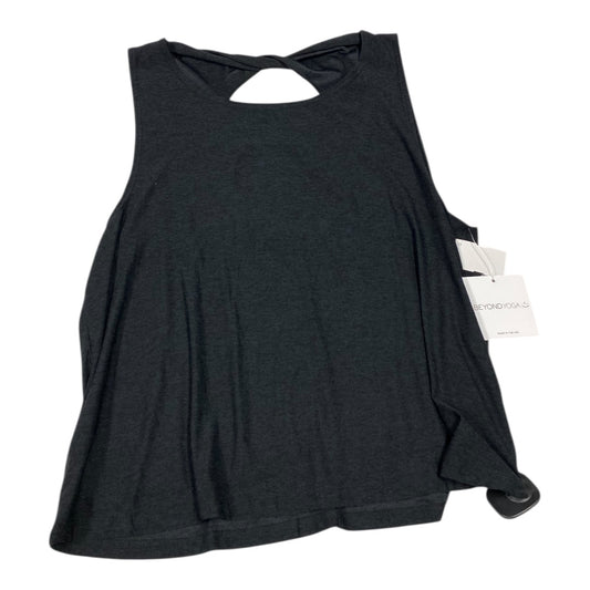 Athletic Tank Top By Beyond Yoga In Black, Size:Xl