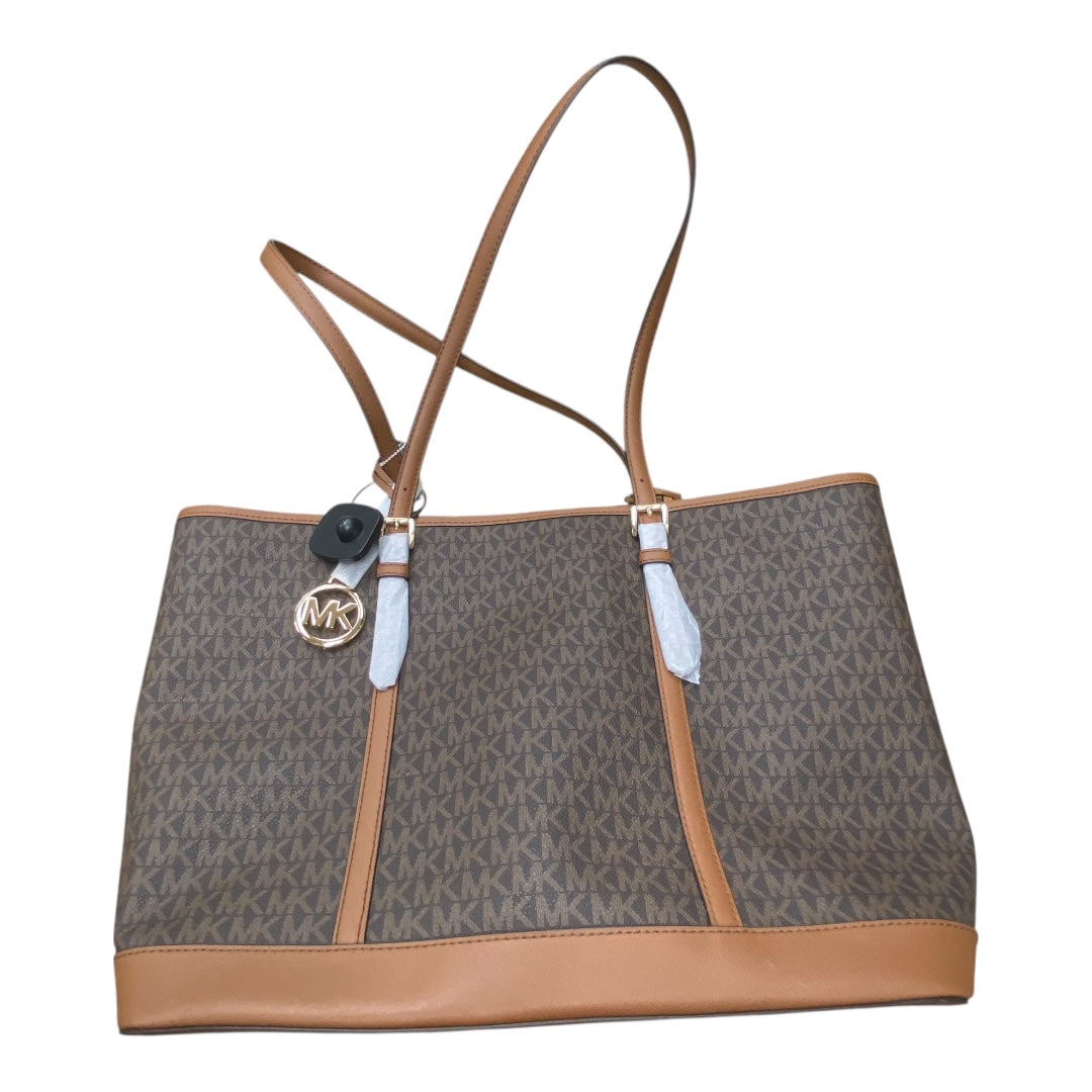 Handbag Designer By Michael Kors In Brown, Size:Large