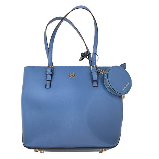 Handbag By Anne Klein in Blue Size: Medium