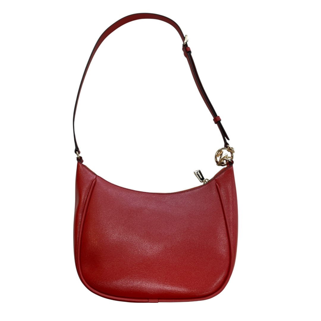 Handbag Designer By Michael Kors In Orange, Size:Medium