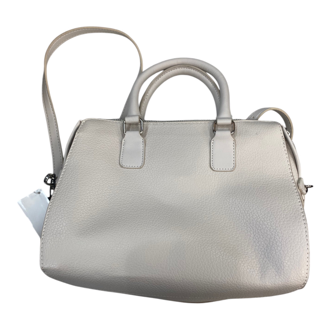 Handbag By Steve Madden In White, Size:Medium