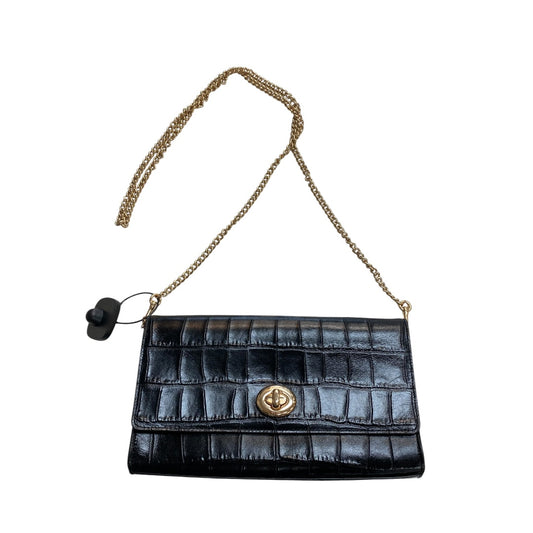 Handbag Designer By Coach In Black, Size:Medium