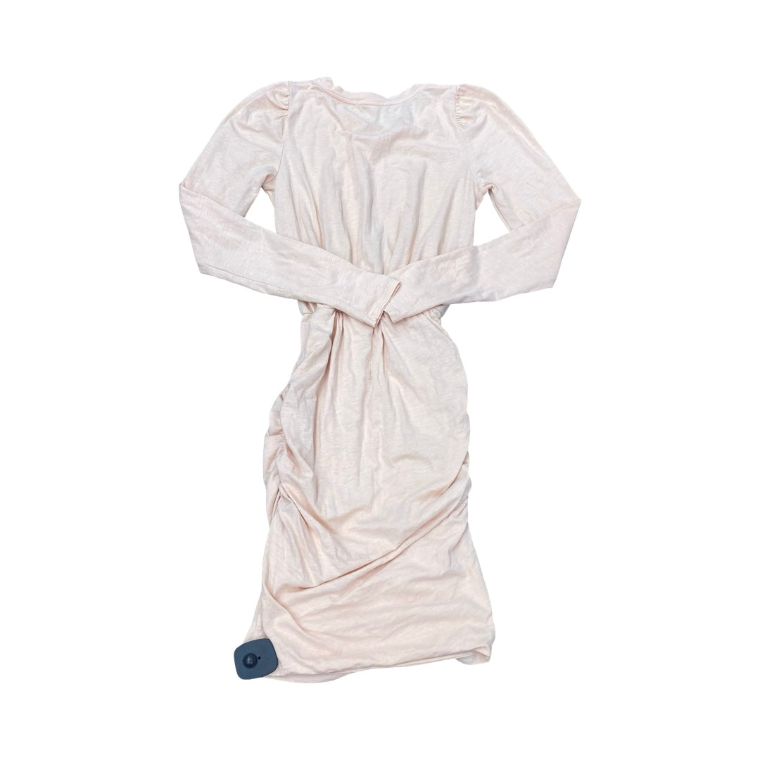 Dress Casual Midi By Sundry In Peach, Size:2