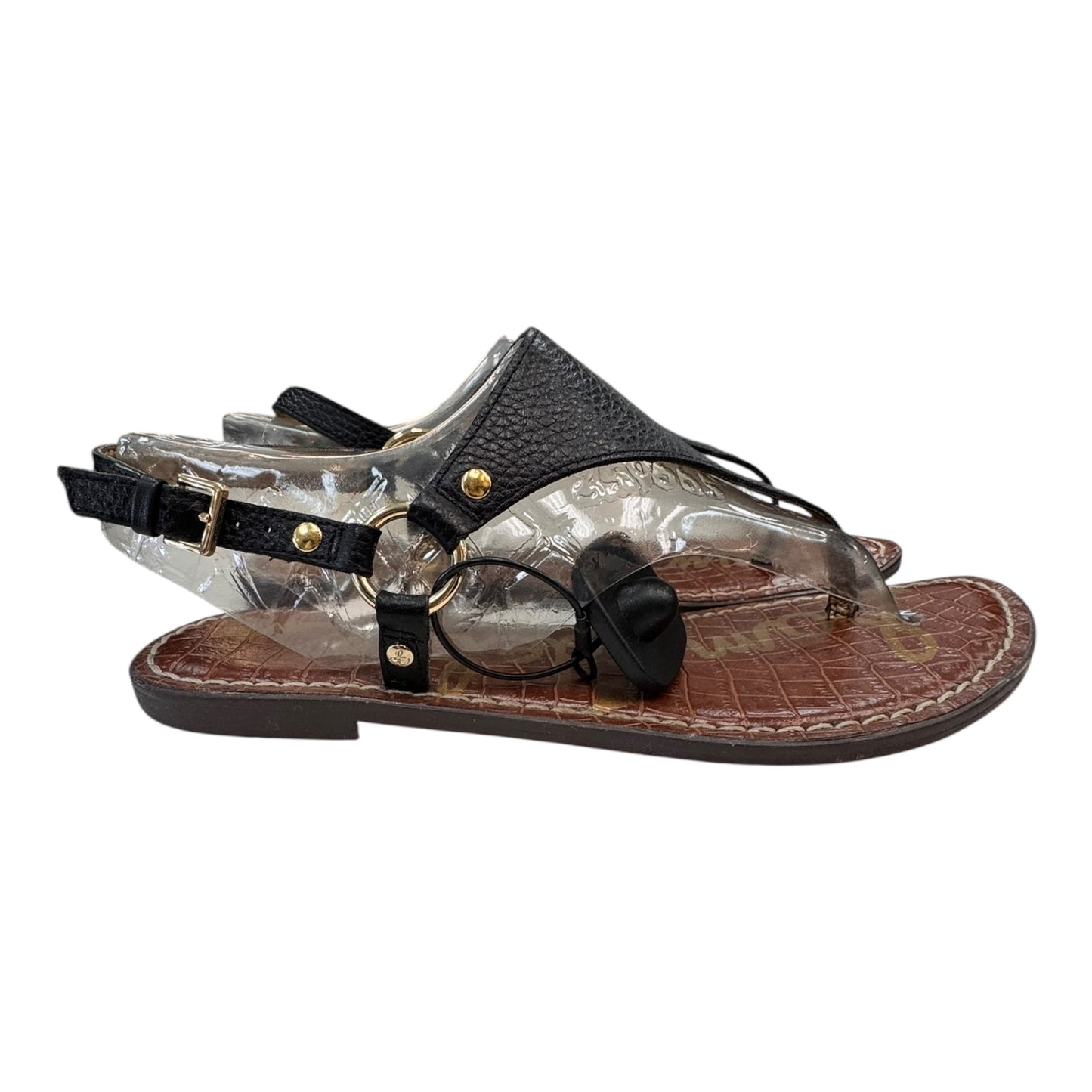 Sandals Flats By Sam Edelman In Black, Size:8.5