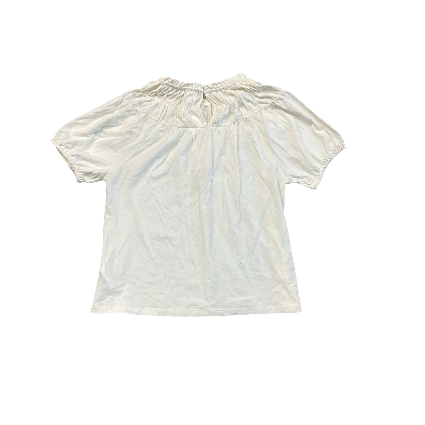 Top Ss By J. Crew In Cream, Size:M