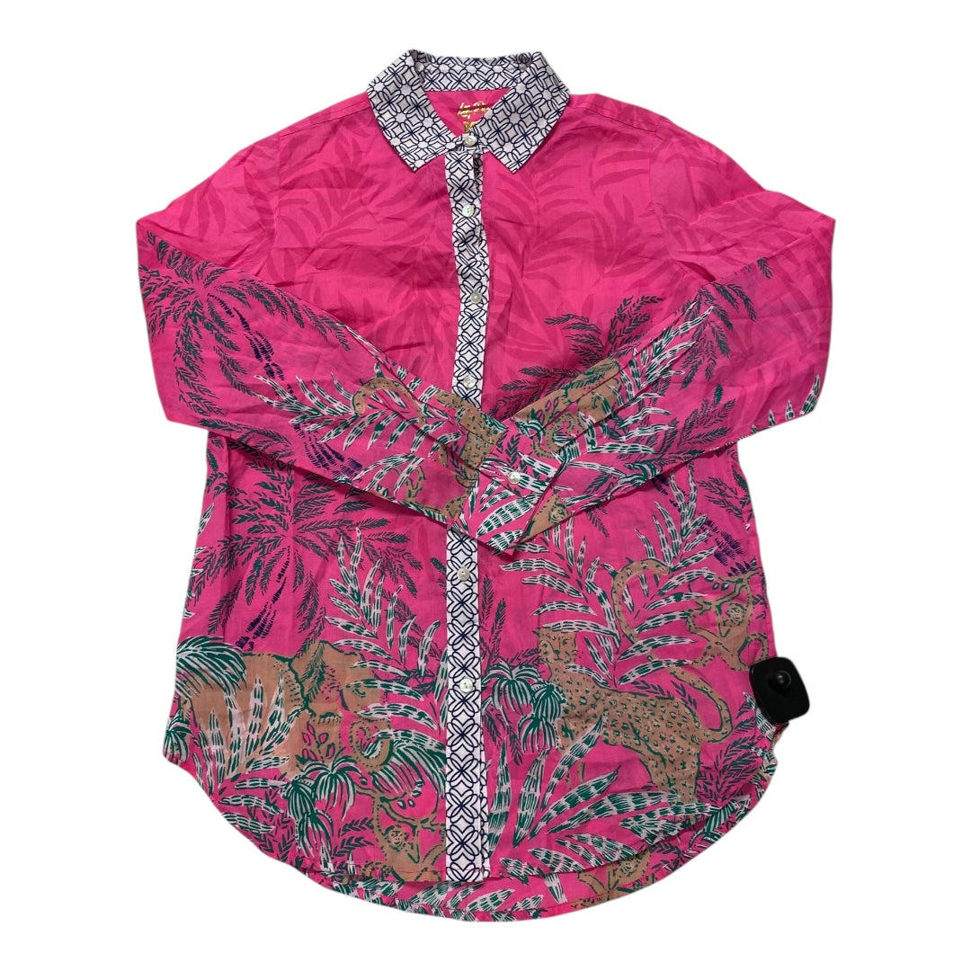 Top Ls Designer By Lilly Pulitzer In Pink, Size:Xxs