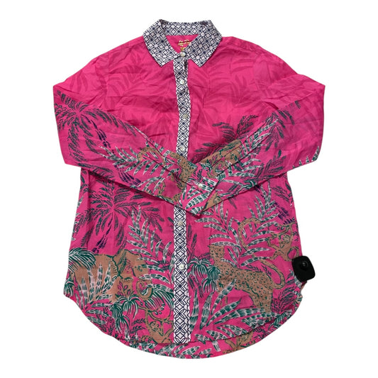 Top Ls Designer By Lilly Pulitzer In Pink, Size:Xxs