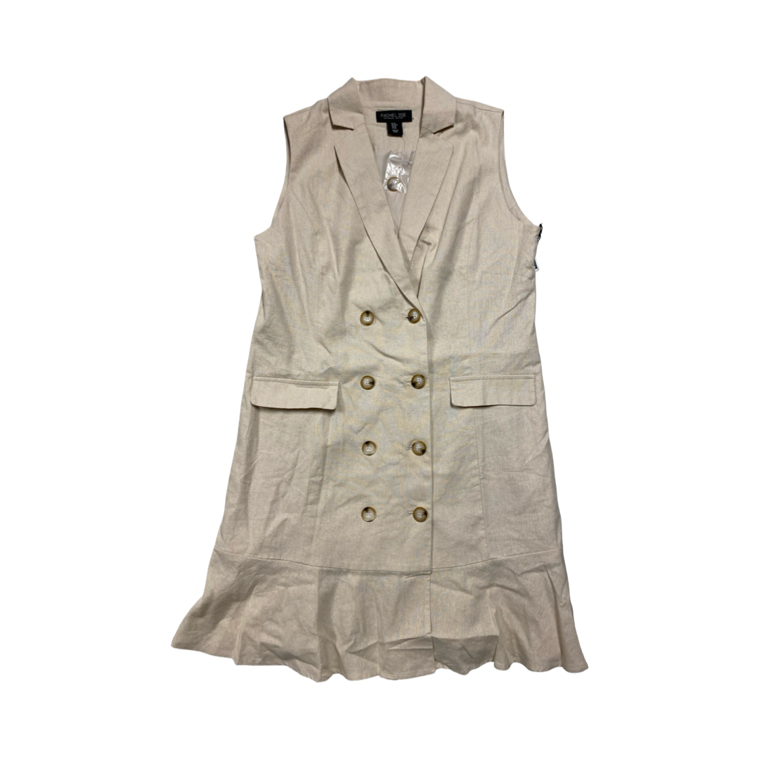 Dress Casual Midi By Rachel Zoe In Tan, Size:M