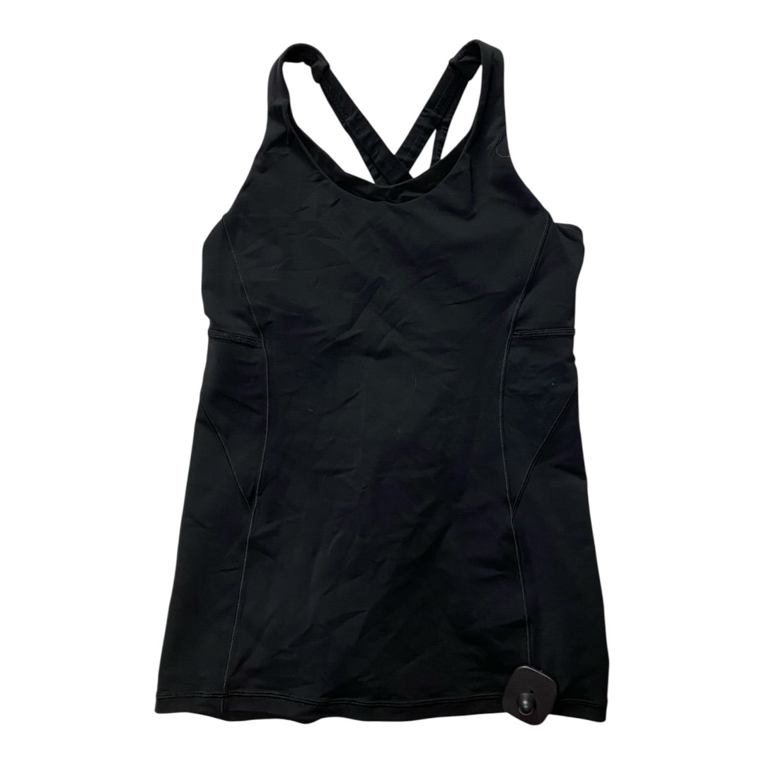 Athletic Tank Top By Lululemon In Black, Size:6