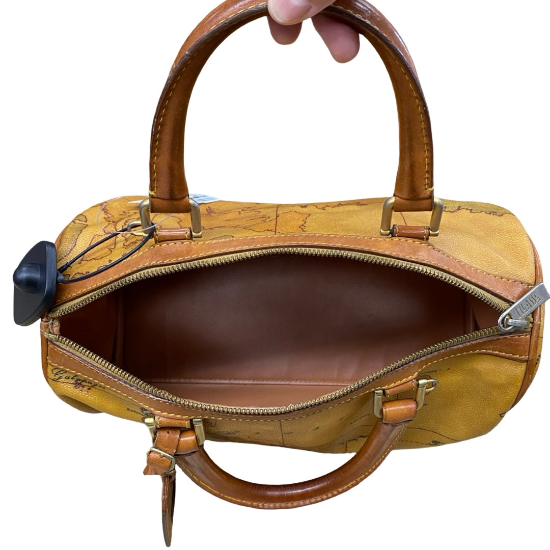 Handbag Designer By ALVIERO MARTINI In Brown, Size:Medium