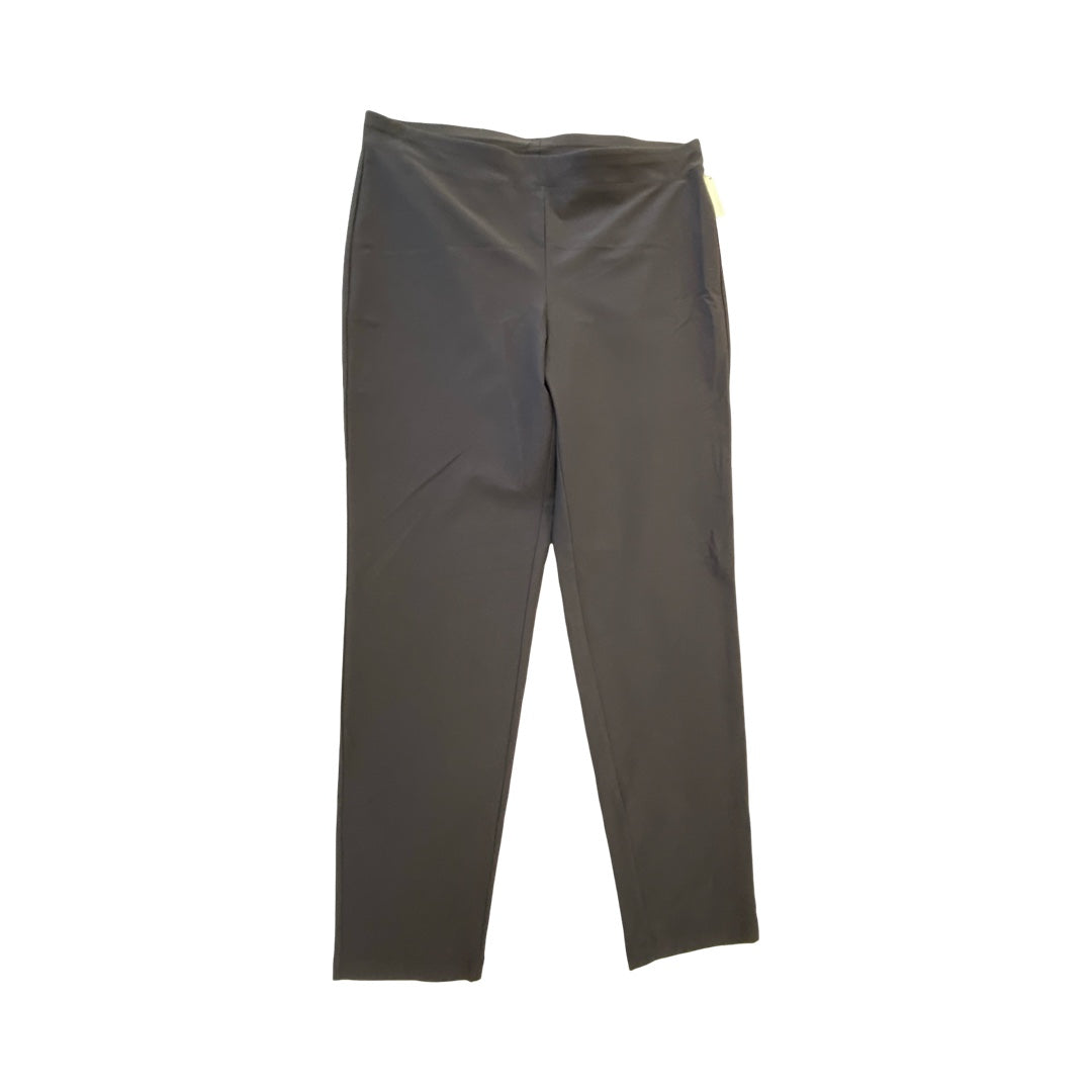 Pants Designer By Eileen Fisher In Grey, Size:L