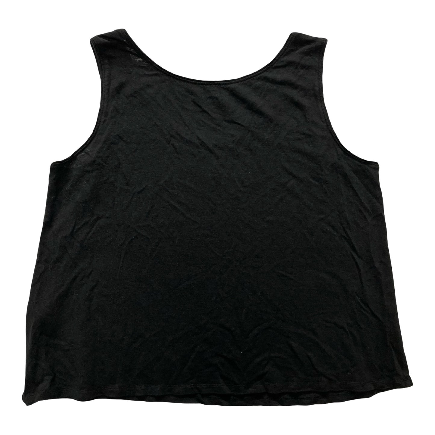 Top Sleeveless Designer By Eileen Fisher In Black, Size:L