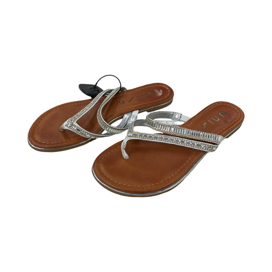 Sandals Flip Flops By Unisa In Multi, Size:7