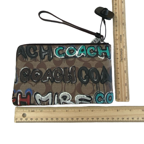 Wristlet Designer By Coach In Multi, Size:Medium