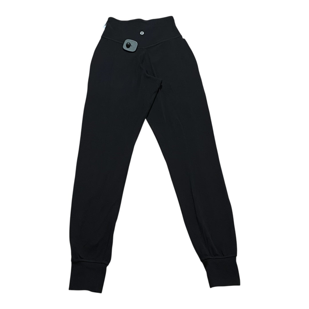Athletic Pants By Lululemon In Black, Size:0