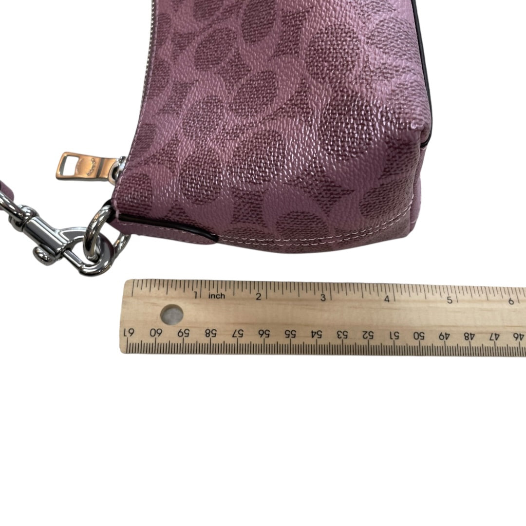 Handbag Designer By Coach In Pink, Size:Small