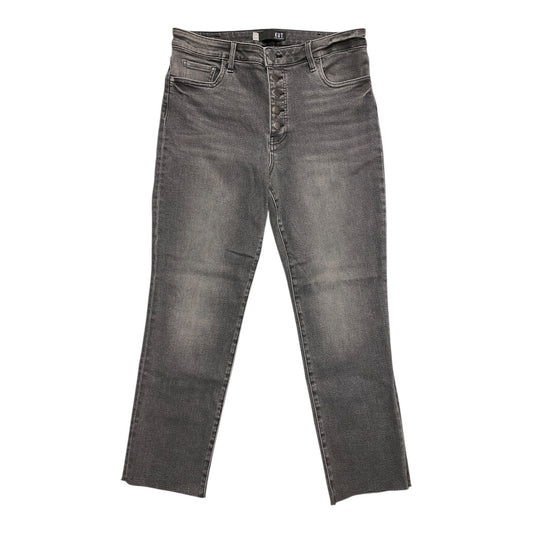 Jeans Straight By Kut In Grey, Size:14