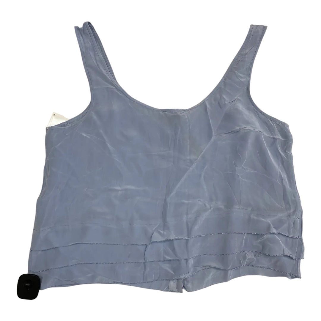 Top Sleeveless By J. Crew In Blue, Size: L