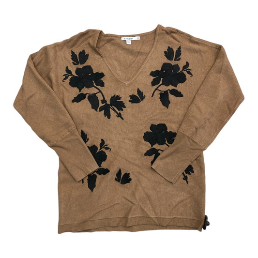Sweater By Chicos In Brown, Size:S