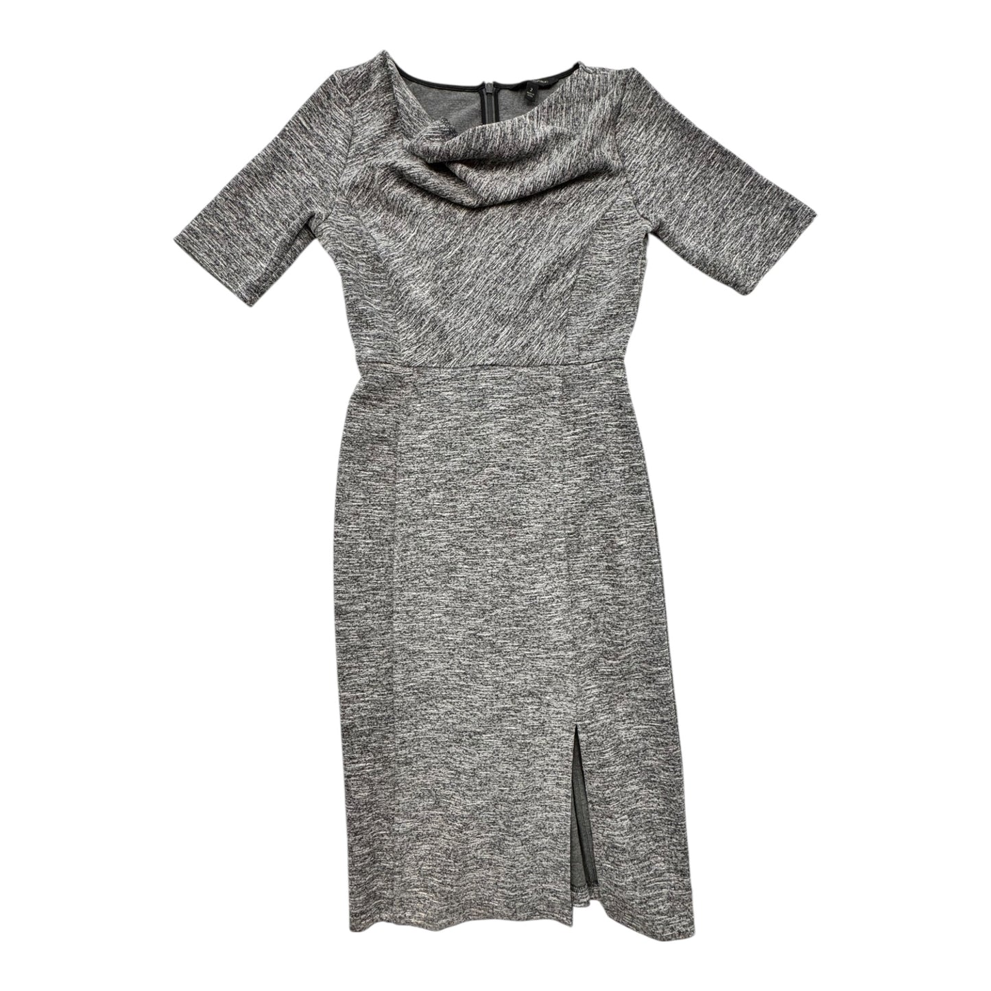 Dress Party Long By Banana Republic In Grey, Size:2
