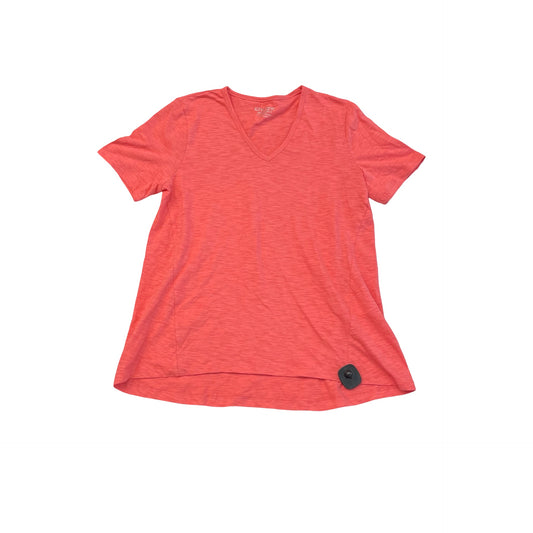 Top Sleeveless Basic By Chicos In Coral, Size:L