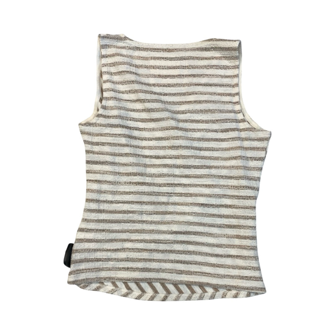 Top Sleeveless By Maeve In Tan, Size:Xs